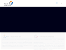Tablet Screenshot of fatehsanat.com